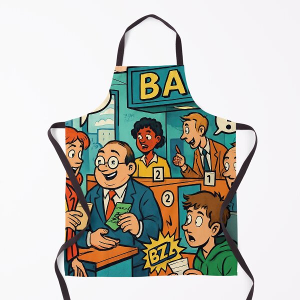 Item preview, Bank | Comics style - Cartoon designed and sold by ComicsFactory.