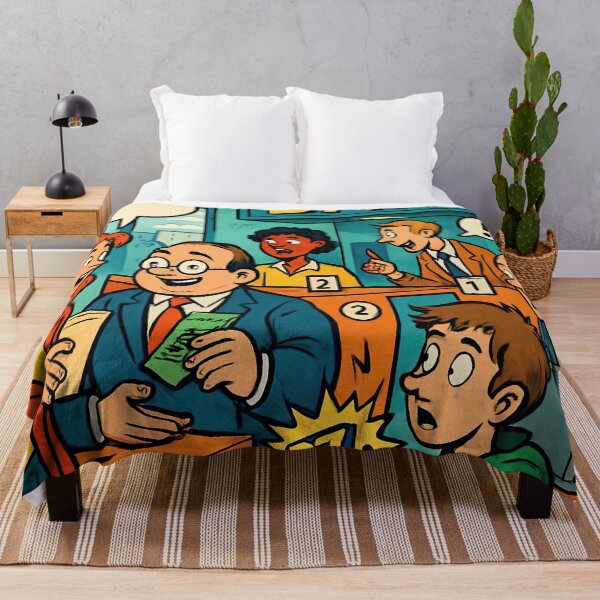 Item preview, Bank | Comics style - Cartoon designed and sold by ComicsFactory.