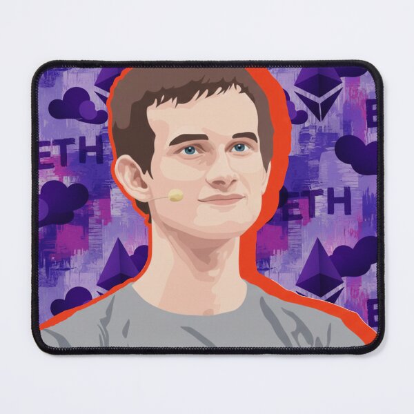 Item preview, Vitalik Buterin Ethereum Founder Pop Art Portrait (ETH Maximalist - Ethereum Cryptocurrency Technology, PoW and Dapps) designed and sold by FashionTraders.