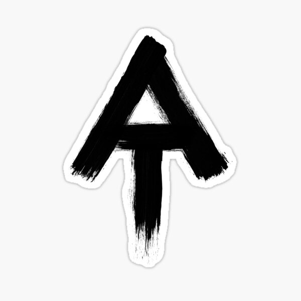 Artikel-Vorschau von Appalachian Trail weiß lackiert Blaze am Symbol, designt und verkauft von Astral Prints.