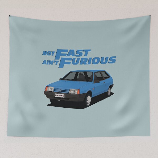 Item preview, Not Fast, Ain't Furious - Lada Samara - VAZ-2109 - VAZ-2108 - designed and sold by knappidesign.