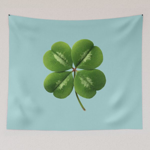 Item preview, Lucky Four-Leaf Clover - Realistic Good Luck Charm designed and sold by casualnature.
