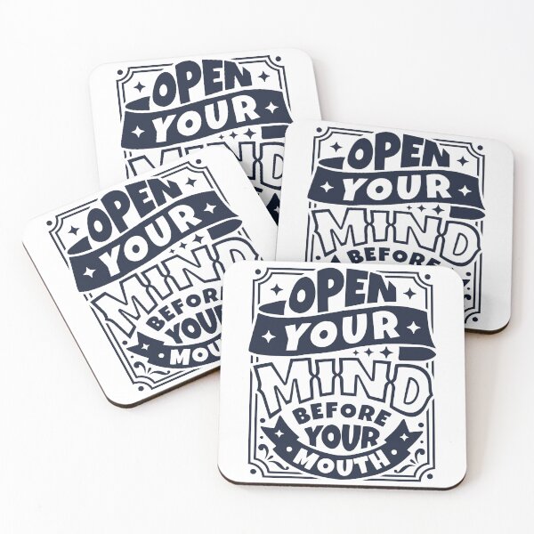 Item preview, Open Your Mind Before Your Mouth designed and sold by AnAzArt.