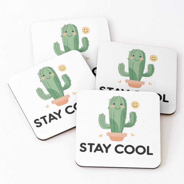 Item preview, Stay Cool Cactus Pun Plant Lover designed and sold by hawai3000.