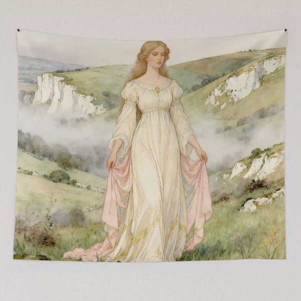 Item preview, Lady of Coldean – Goddess of the Quiet Valley designed and sold by SoniaSarkali.