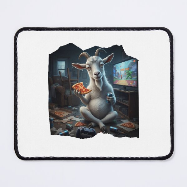 Item preview, AFK Snack Goat Gamer designed and sold by LoganDzign.