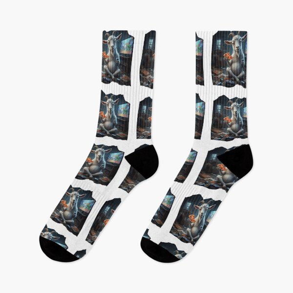 Item preview, AFK Snack Goat Gamer designed and sold by LoganDzign.