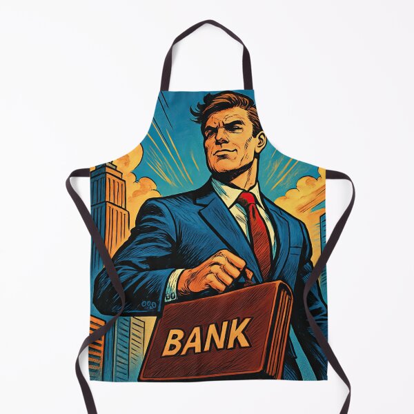 Item preview, Banker | Comics style - Cartoon designed and sold by ComicsFactory.
