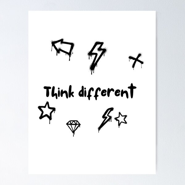 Item preview, Think different  designed and sold by Like it.