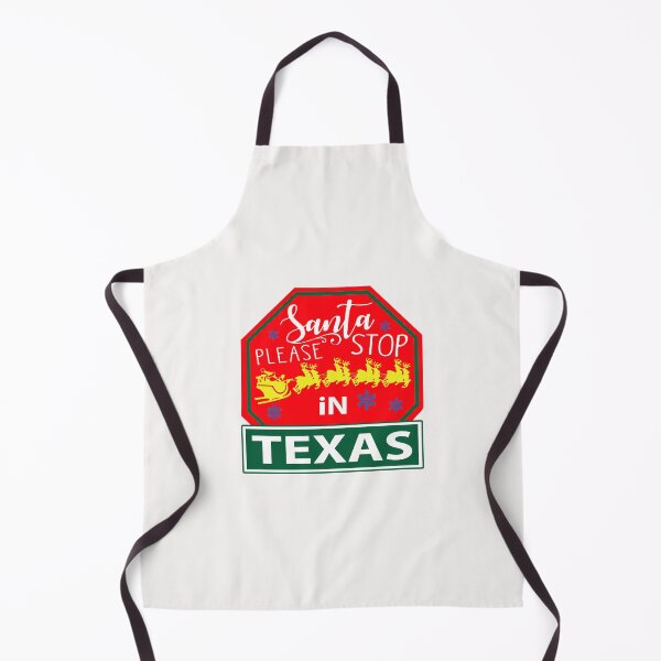 Item preview, Santa Please Stop In Texas; USA; Christmas; designed and sold by StickerApe.