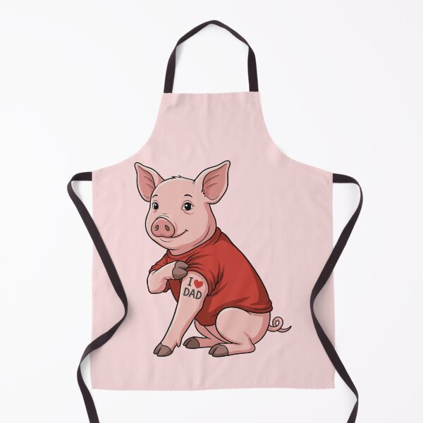 Item preview, I Love Dad Pig Fathers Day designed and sold by Mariano Topno.