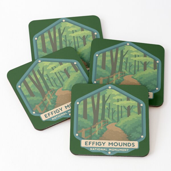 Item preview, Effigy Mounds National Monument  designed and sold by Broken Antler Designs .
