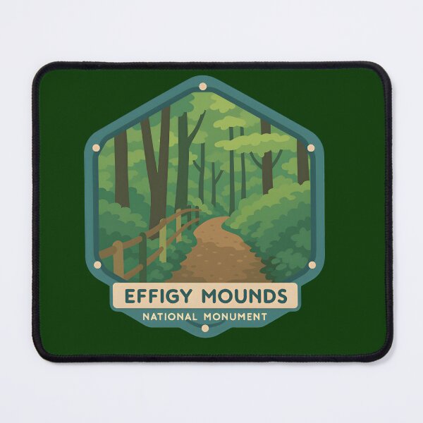 Item preview, Effigy Mounds National Monument  designed and sold by Broken Antler Designs .