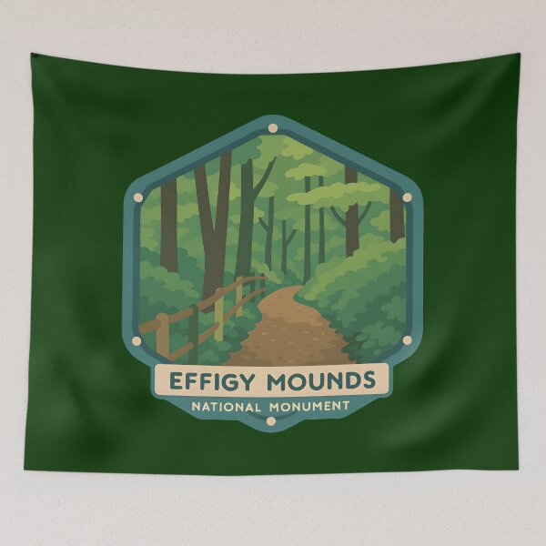 Item preview, Effigy Mounds National Monument  designed and sold by Broken Antler Designs .