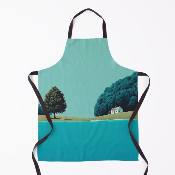 Item preview, Solitary Tree and House by the Lake designed and sold by lautir.