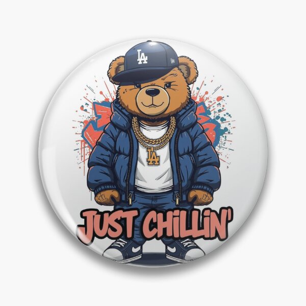 Item preview, Just Chillin’ Teddy Bear Graffiti Graphic designed and sold by SpiritGangsta.