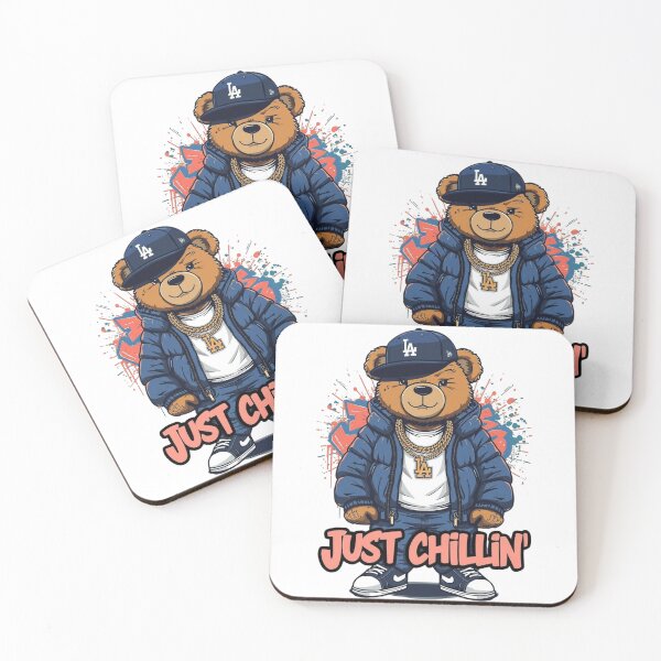 Item preview, Just Chillin’ Teddy Bear Graffiti Graphic designed and sold by SpiritGangsta.