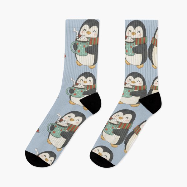 Artikelvorschau, Niedlicher Weihnachtspinguin entworfen und verkauft von Design-Illusi0n.