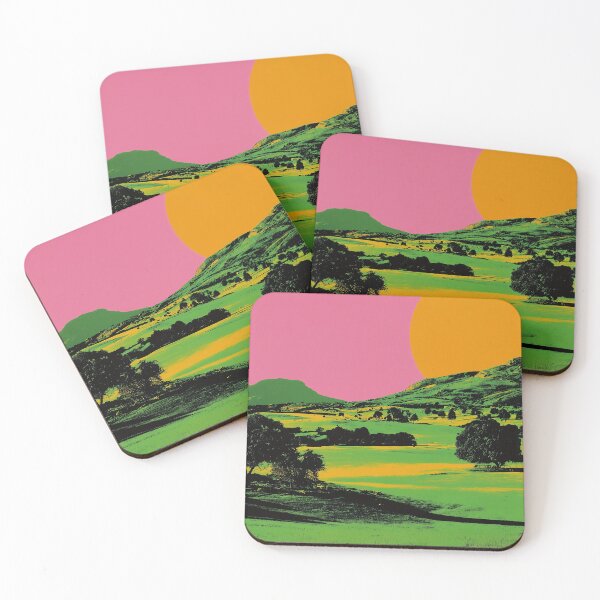 Item preview, Vibrant Landscape Under a Bold Sun designed and sold by lautir.