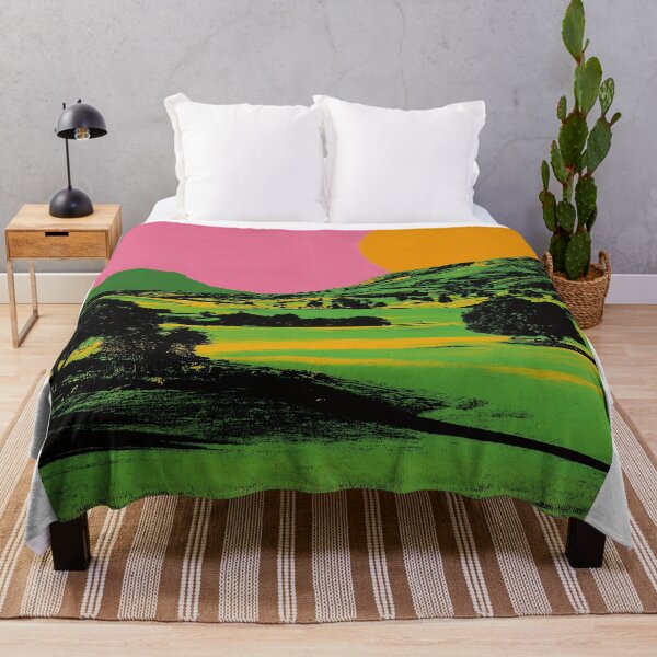 Item preview, Vibrant Landscape Under a Bold Sun designed and sold by lautir.