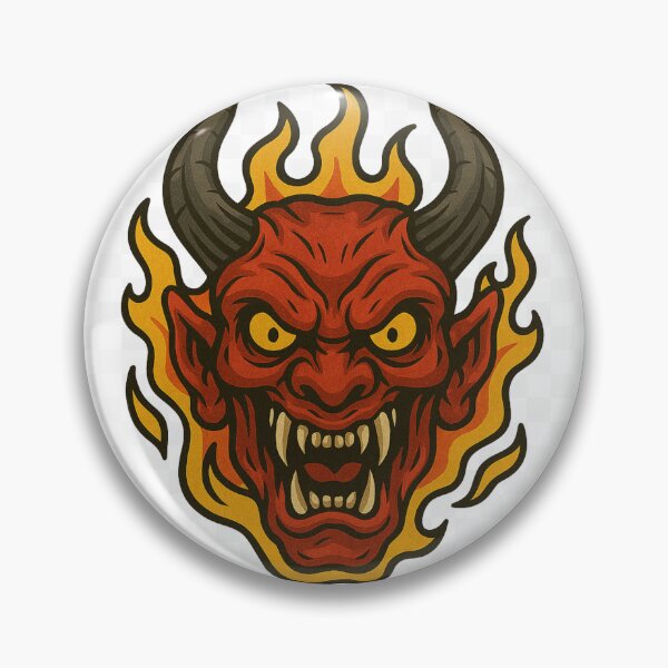Item preview, Hellfire Demon – Fierce Tattoo Street Art designed and sold by kimkosovo.