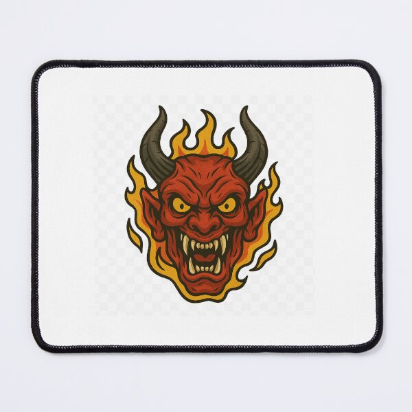 Item preview, Hellfire Demon – Fierce Tattoo Street Art designed and sold by kimkosovo.