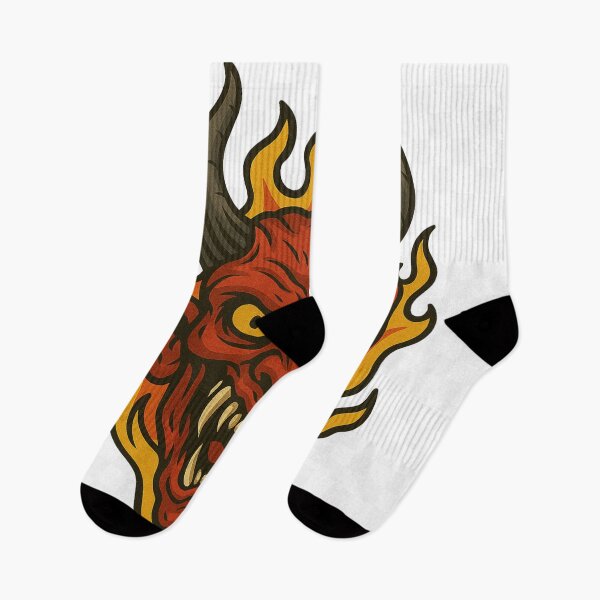 Item preview, Hellfire Demon – Fierce Tattoo Street Art designed and sold by kimkosovo.
