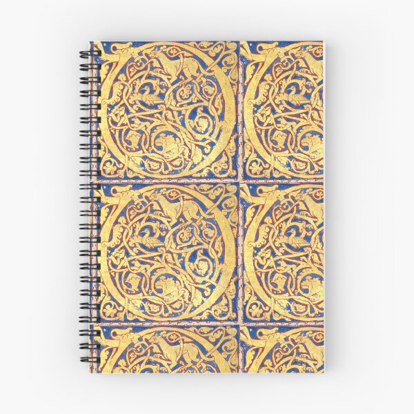 Item preview, Medieval golden manuscript illumination designed and sold by Medieval Marvels & Strangeness.