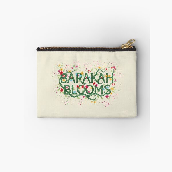 Item preview, Barakah Blooms - Floral Lettering Botanical Blessings Art designed and sold by D-Islamic.