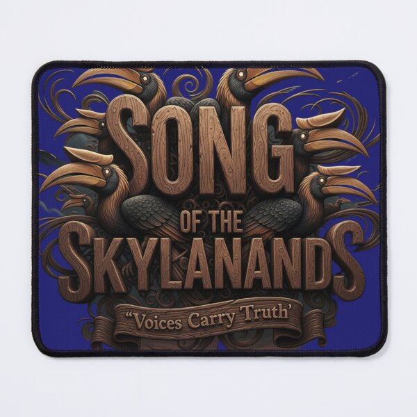 Item preview, Hornbill Song of the Skylands Voices Carry Truth designed and sold by SavannaStrikes.