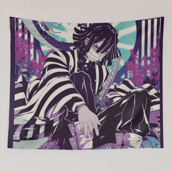 Item preview, Obanai Iguro Serpent Breathing  designed and sold by AnimeArsenalPrints.