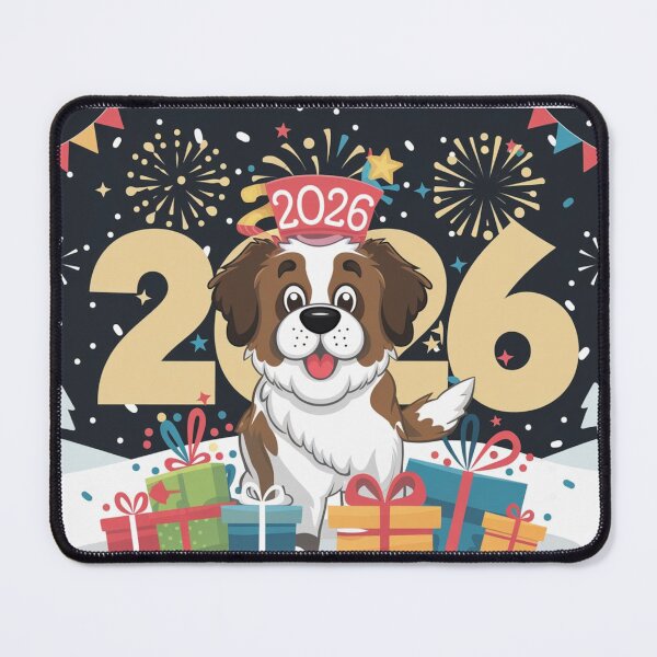 Item preview, St Bernard's New Year Bash 2026 designed and sold by NeatThingLover.