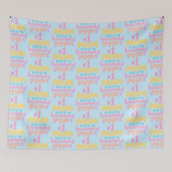 Item preview, #1 Mom Head Of The Household Giggles Funny designed and sold by SholoStudio.