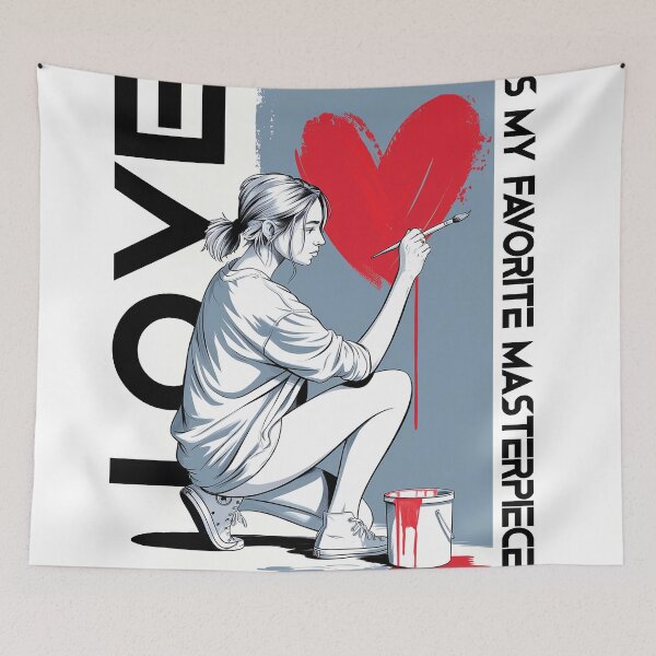 Item preview, LOVE is my favorite masterpiece designed and sold by Concept-Hub.