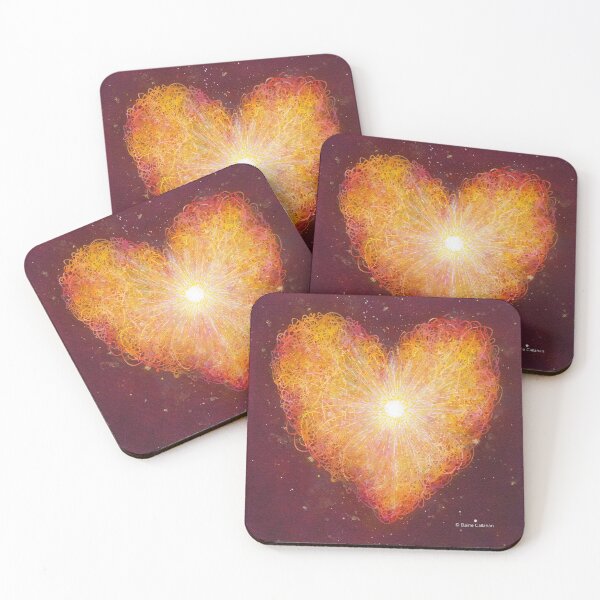 Item preview, I Am a Spark of the Divine – Energetic Heart Art Expression designed and sold by ElaineCallahan.
