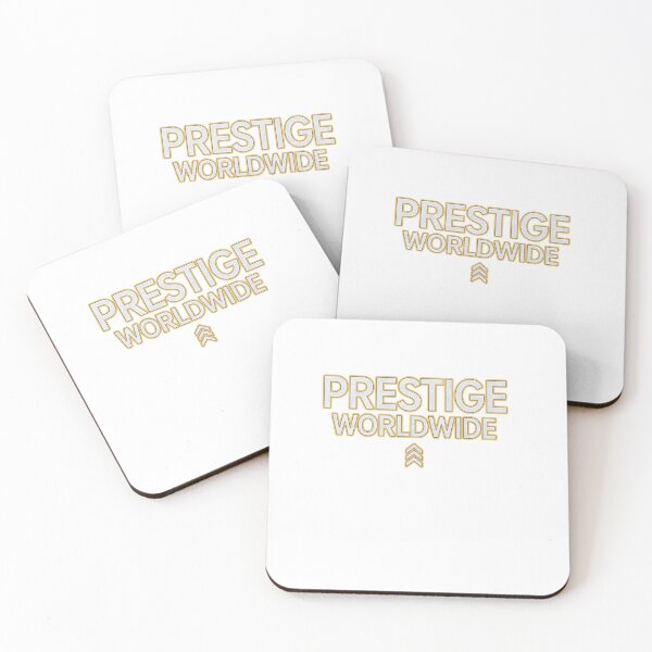 Item preview, Prestige Worldwide Luxury Minimal T-Shirt designed and sold by ANOMIC ⭐⭐⭐⭐⭐.