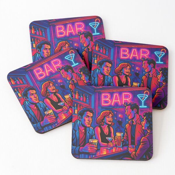Item preview, Bar | Comics style - Cartoon designed and sold by ComicsFactory.