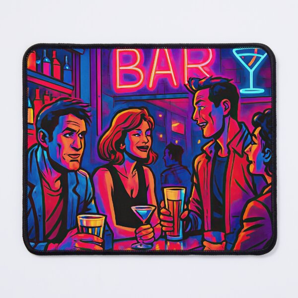 Item preview, Bar | Comics style - Cartoon designed and sold by ComicsFactory.