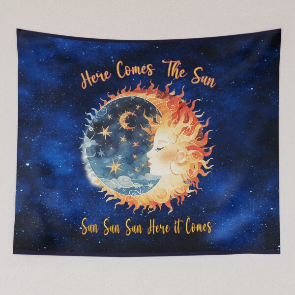 Item preview, “Here Comes the Sun – Celestial Awakening” designed and sold by MysticOzzy.