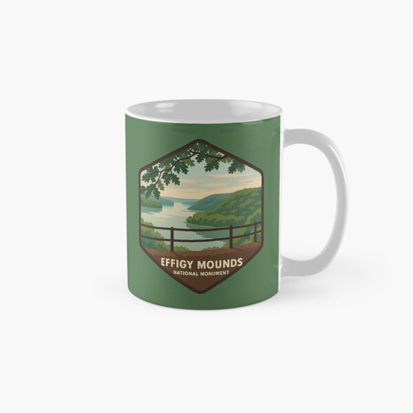 Item preview,  Effigy Mounds National Monument  designed and sold by Broken Antler Designs .