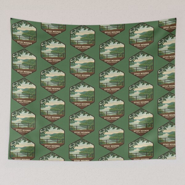 Item preview,  Effigy Mounds National Monument  designed and sold by Broken Antler Designs .