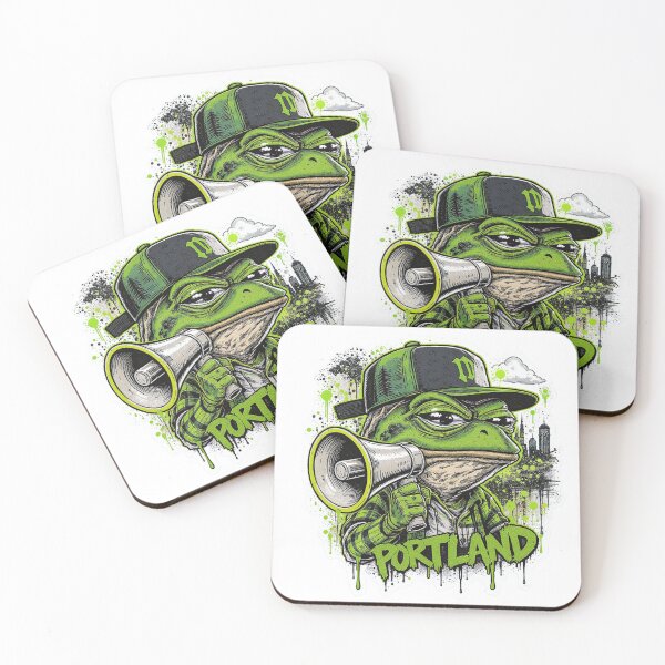Item preview,  Portland Protest Frogs – Free Speech  designed and sold by w66aboo.
