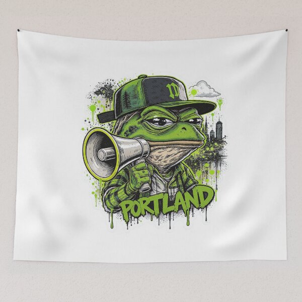 Item preview,  Portland Protest Frogs – Free Speech  designed and sold by w66aboo.