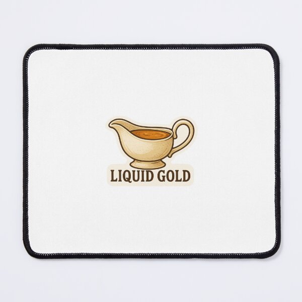 Item preview, A gravy boat sticker labelled “Liquid Gold.” designed and sold by STICKERS FOR SALE NOW.