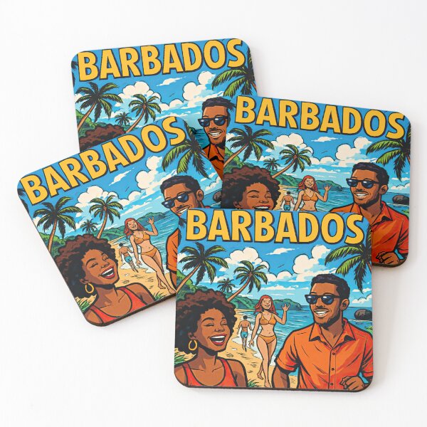 Item preview, Barbados landscape | Comics style - Cartoon designed and sold by ComicsFactory.