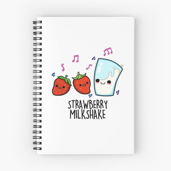 Item preview, Strawberry Milkshake Funny Milkshake Puns  designed and sold by punnybone.