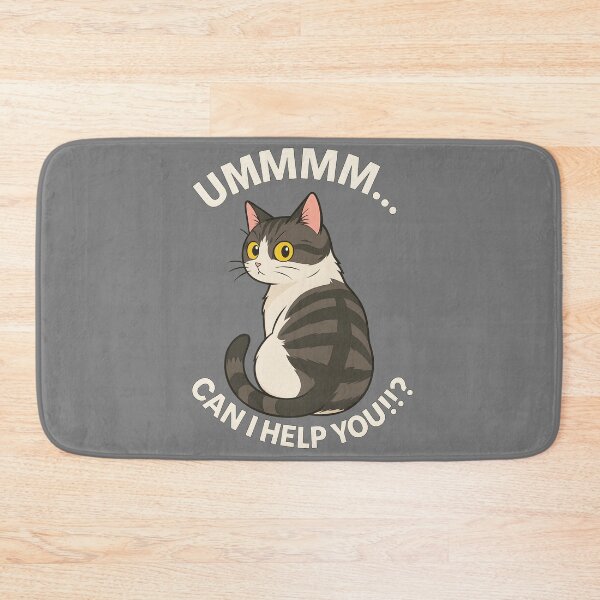 Item preview, Cattitude "Can I help you!!?" designed and sold by JaysWayUK.