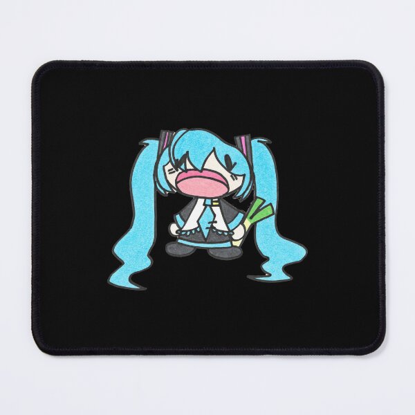 Item preview, Funny Chibi Expression Of Hatsune Miku Sitting designed and sold by thedgareky.