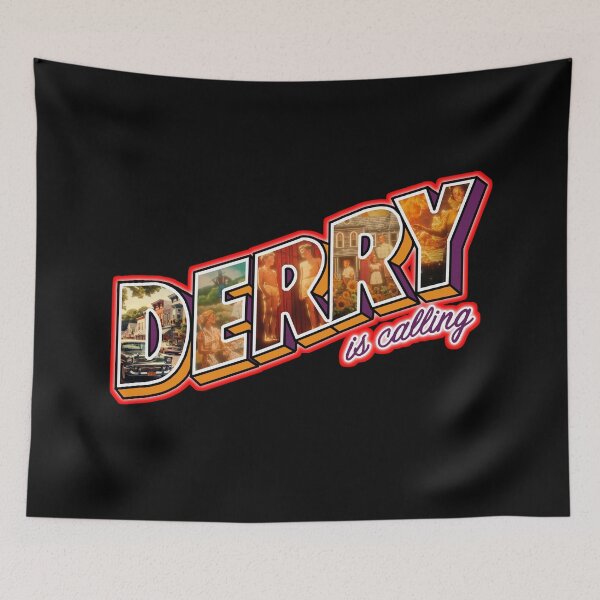 Item preview, welcome to derry maine horror clowns designed and sold by Blck-Acid-Devil.