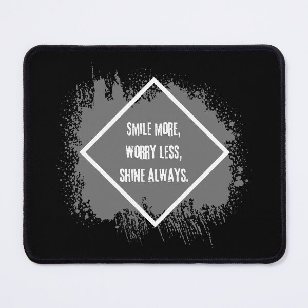 Item preview, Smile more, worry less, shine always and let your light speak for itself designed and sold by THEVONZA.